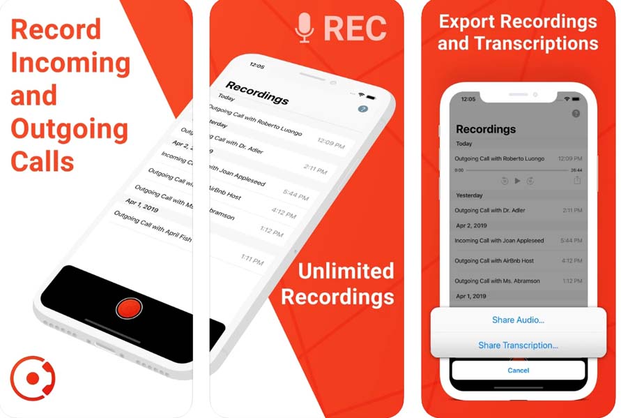 10 Best Call Recorder Apps for iPhone 11 calltap phone call recorder