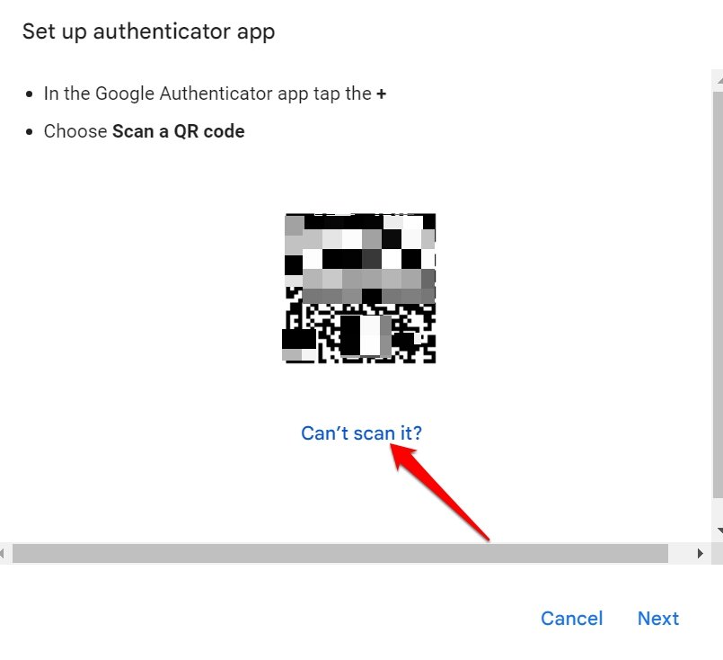 How to Use Google Authenticator on Windows PC 6 cant scan QR code