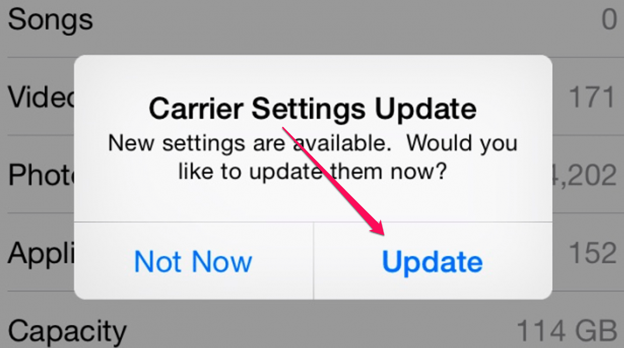 How to Fix Call Waiting Feature Is Not Working on iOS 16? 10 Update Your Carrier Settings