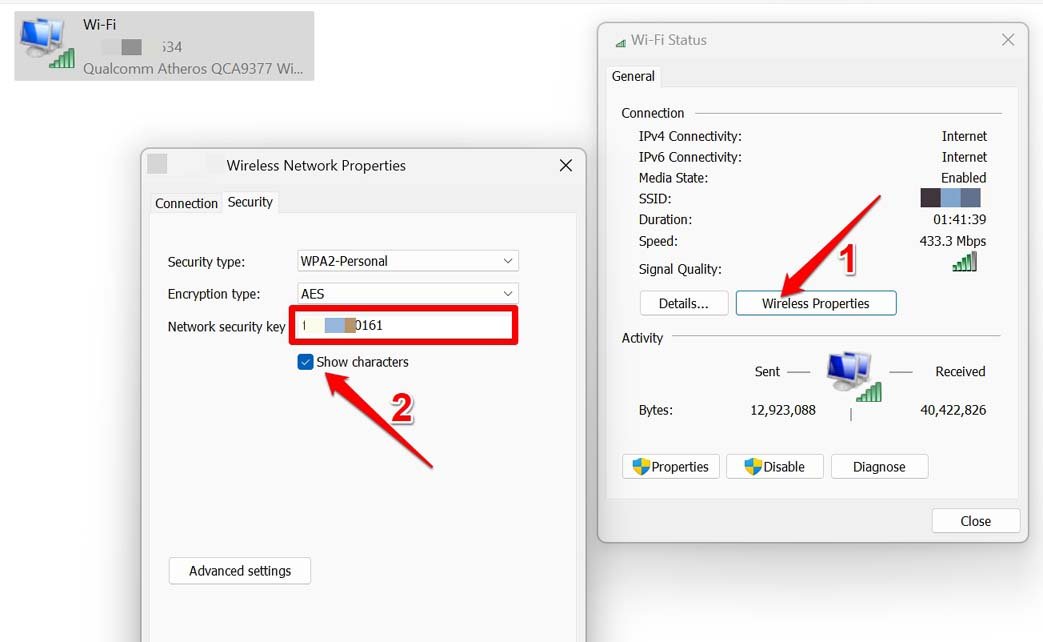 How to Find WiFi Password on Windows 11? Also Change it! 8 change WIiFi password Windows 11