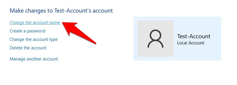 4 Methods to Change your Username in Windows 11 3 change account name in windows 11 using control panel
