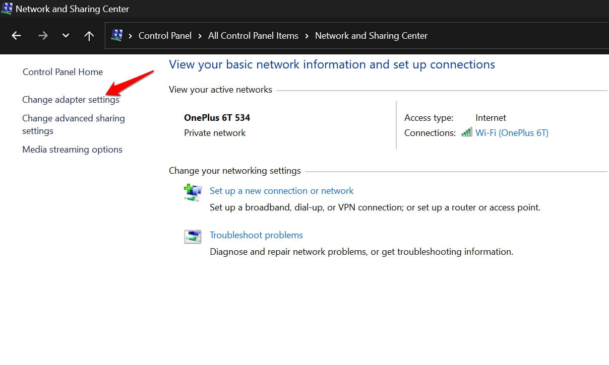 Steam Error Code 107: Top 6 Ways to Fix! 13 change adapter settings