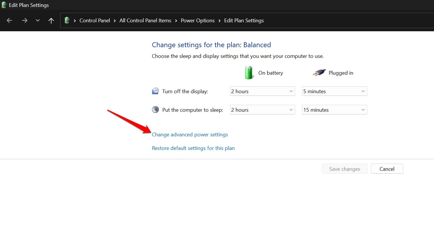 How to Fix Windows PC Randomly Waking Up from Sleep? 11 change advanced power settings
