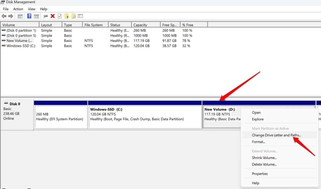 How to Fix 'Location is Not Available' Error in Windows 11? 10 change drive letter and paths of drive