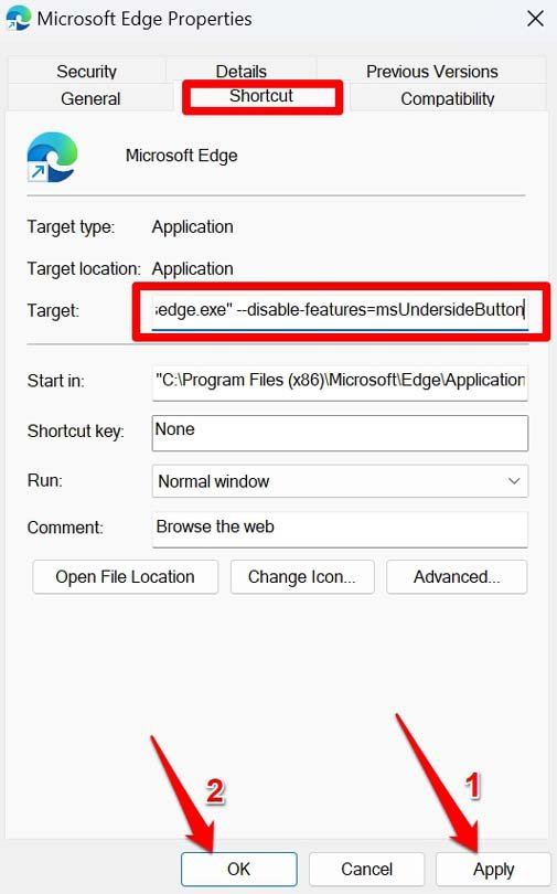 How to Remove Bing Chat Button From Microsoft Edge? 7 change properties of Edge browser to remove bing chat