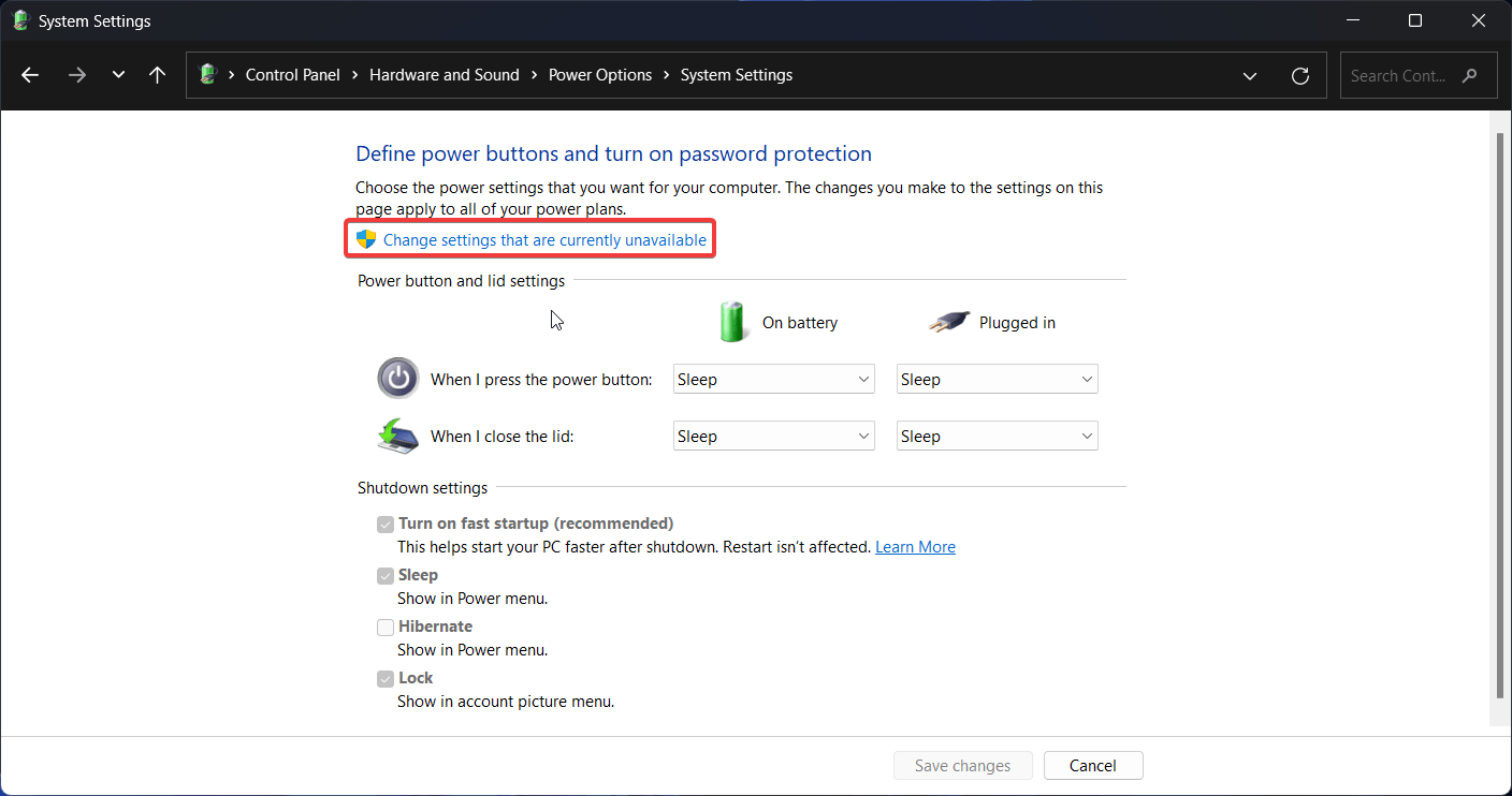 What to do if your PC Randomly Shutting Down 7 change settings that are currently unavailable