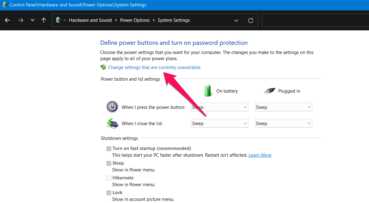 How to Fix 'Driver Power State Failure' BSOD Error on Windows 11 11 Disable Fast Startup