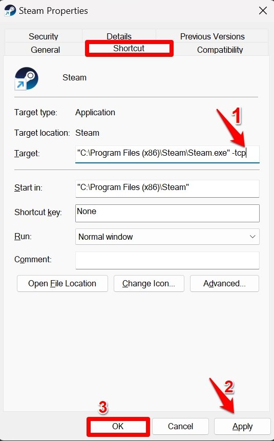 How to Fix Steam Stuck in Offline Mode on Windows 11 12 change the internet protocol of Steam