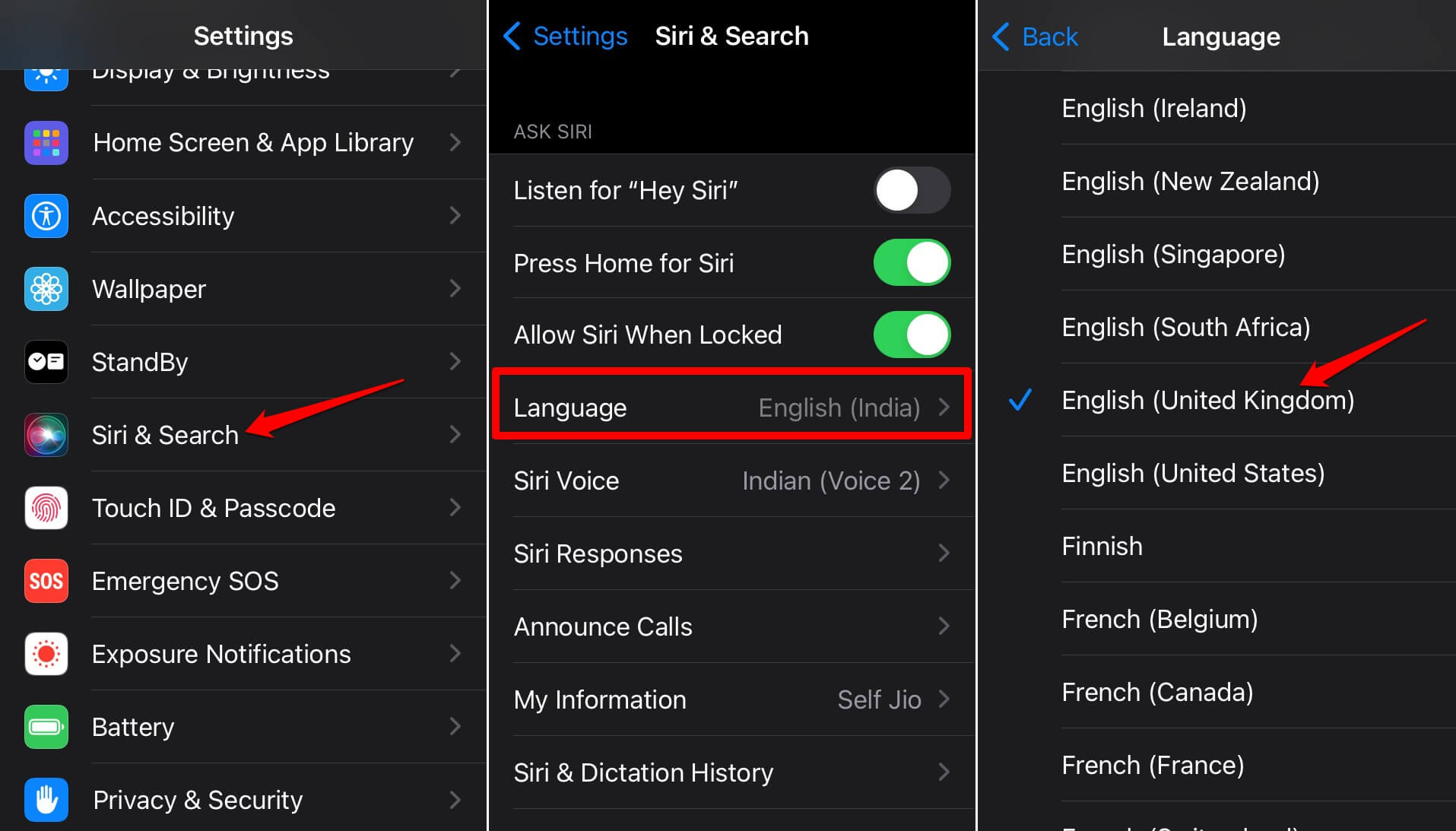 How to Fix Siri Keeps Saying 'Something Went Wrong' on iPhone 9 change the language of Siri