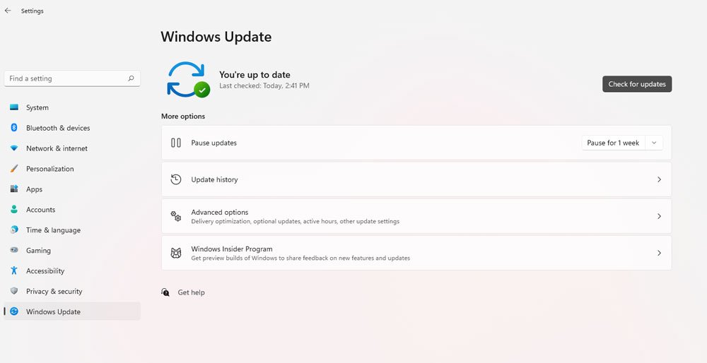 Update Windows