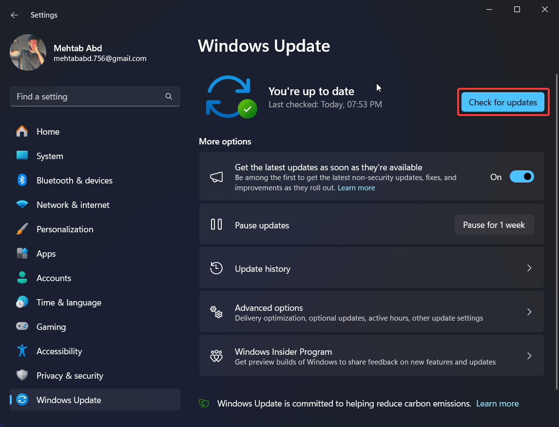 What to do if your PC Randomly Shutting Down 9 check for updates