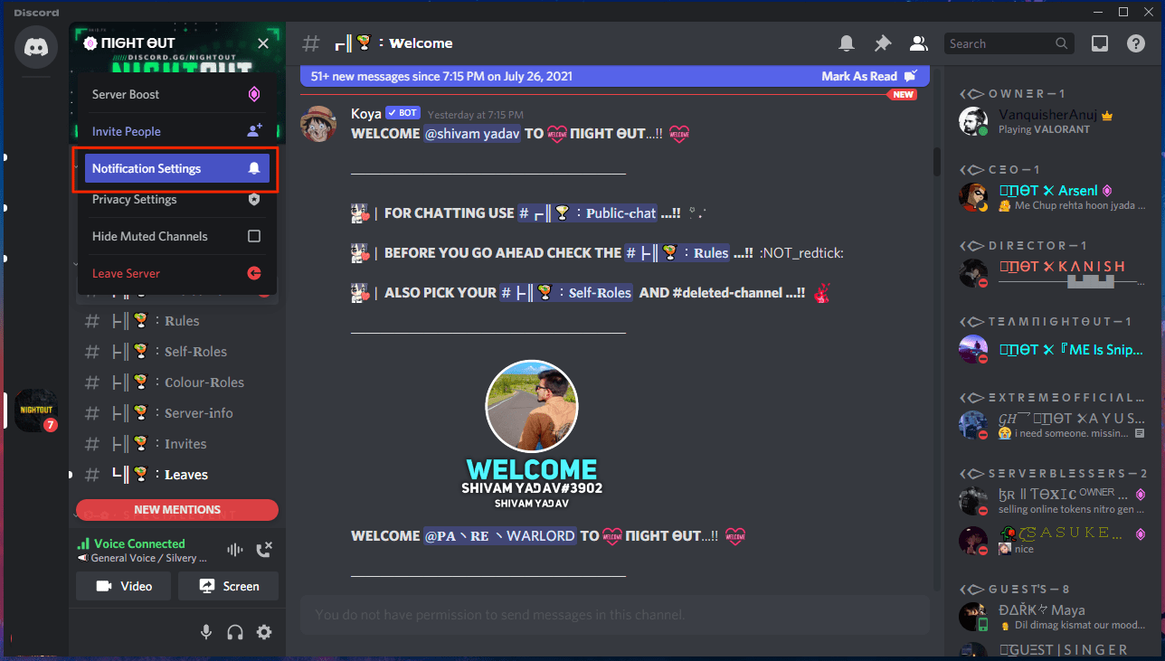How to Turn OFF Discord Notifications for Android and iOS? 2 choose “Notification Settings.”