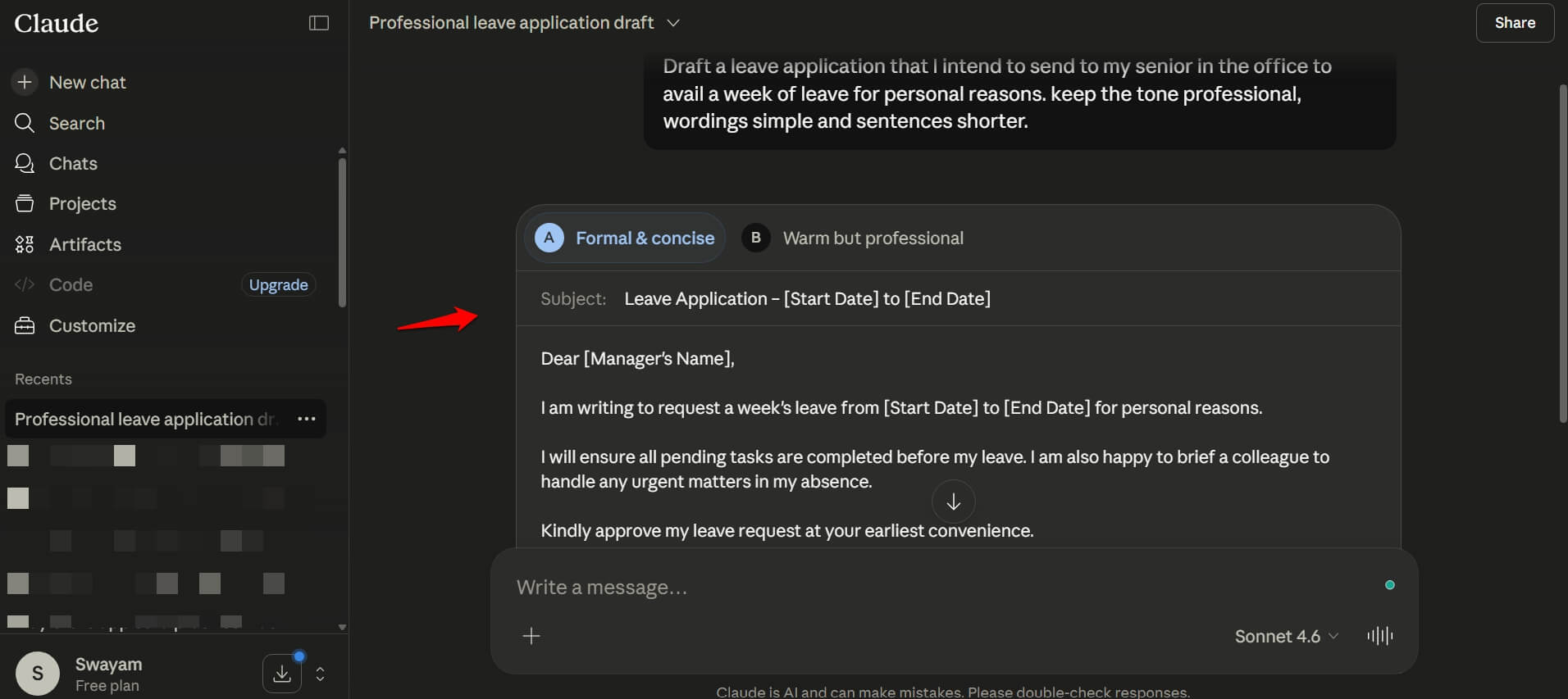 Claude vs ChatGPT: The AI writing comparison that actually matters 2 claude response to draft content
