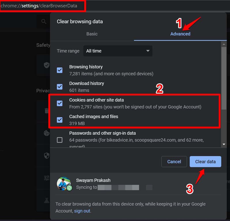 How to Fix Character.AI Chats are Not Saving? 2 clear Chrome browsing data