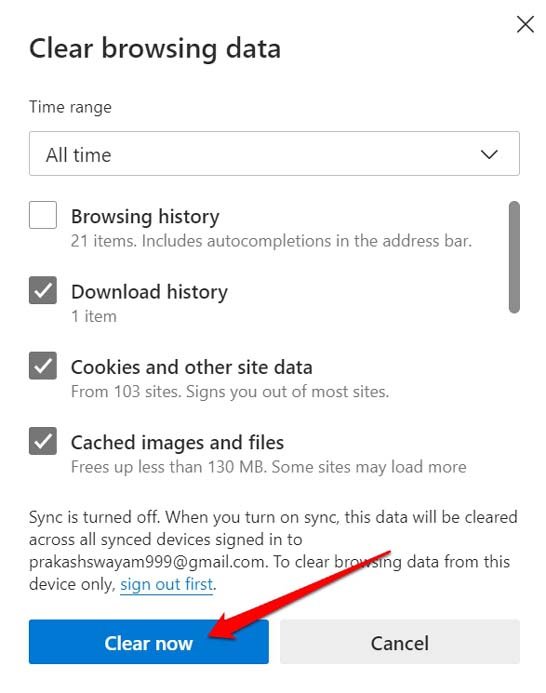 How to Increase Download Speeds in Microsoft Edge for Windows? 3 clear browsing data on Edge browser