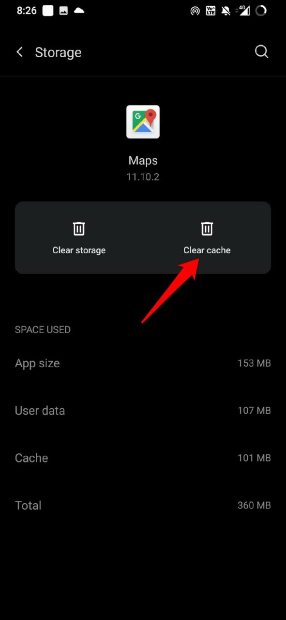 6 Ways to Fix Google Maps Not Crashing | Keeps Stopping Android 10 clear cache of google maps