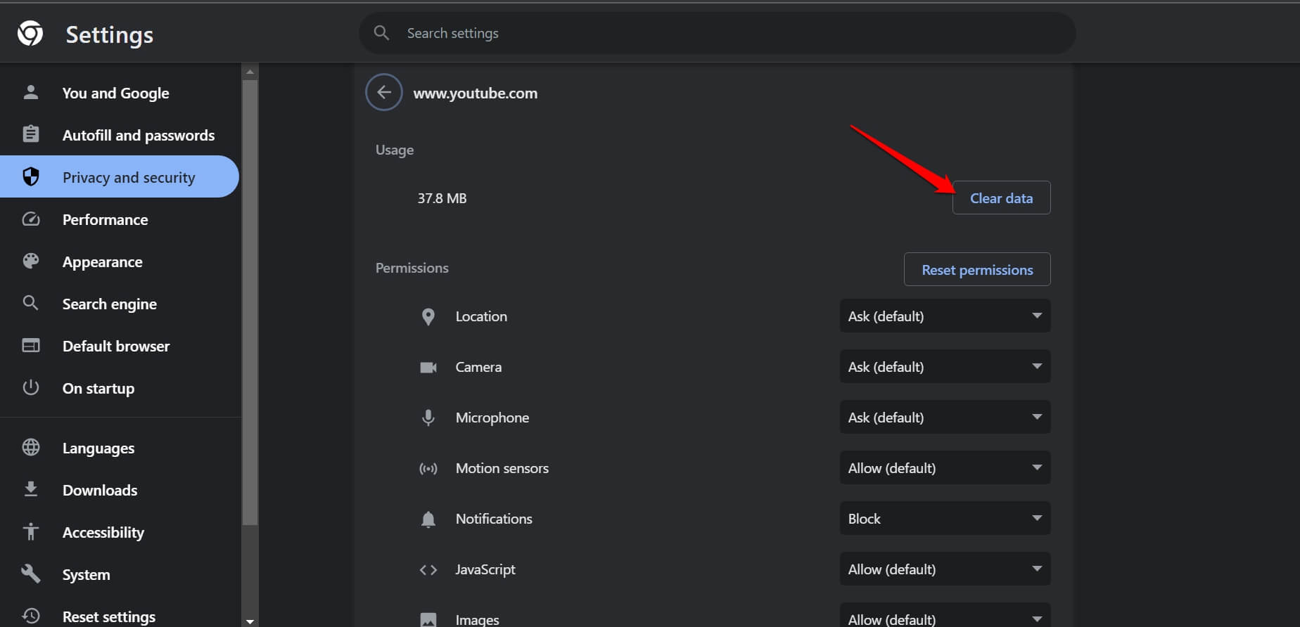 Fix YouTube Watch History Not Working: Android, iPhone and Web 9 clear data on YouTube web