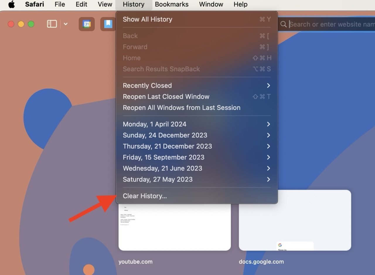 Safari Keeps Crashing on Mac? Here’s How to Fix it 8 Clear History