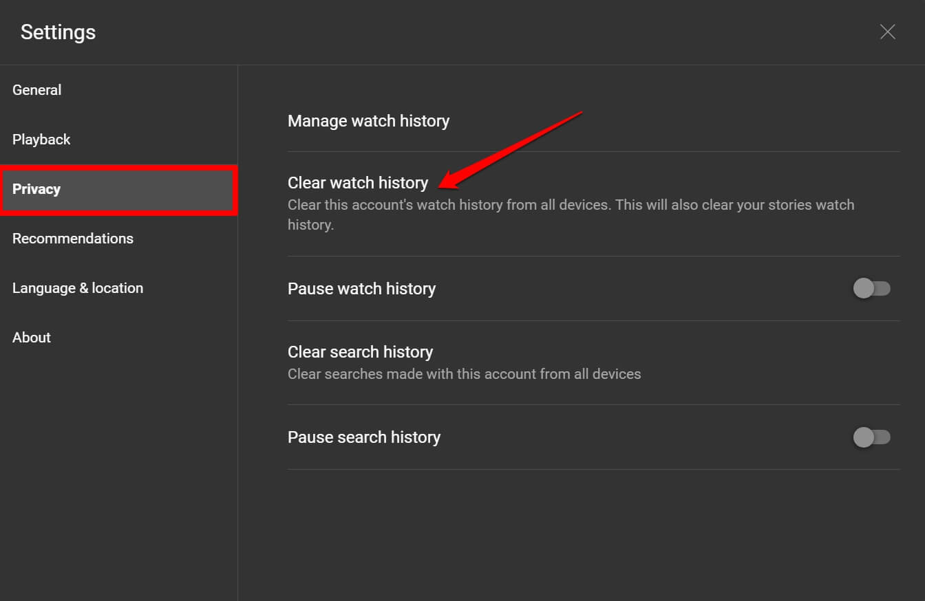 How to View and Delete YouTube Music History? 16 clear watch history of YouTube Music web