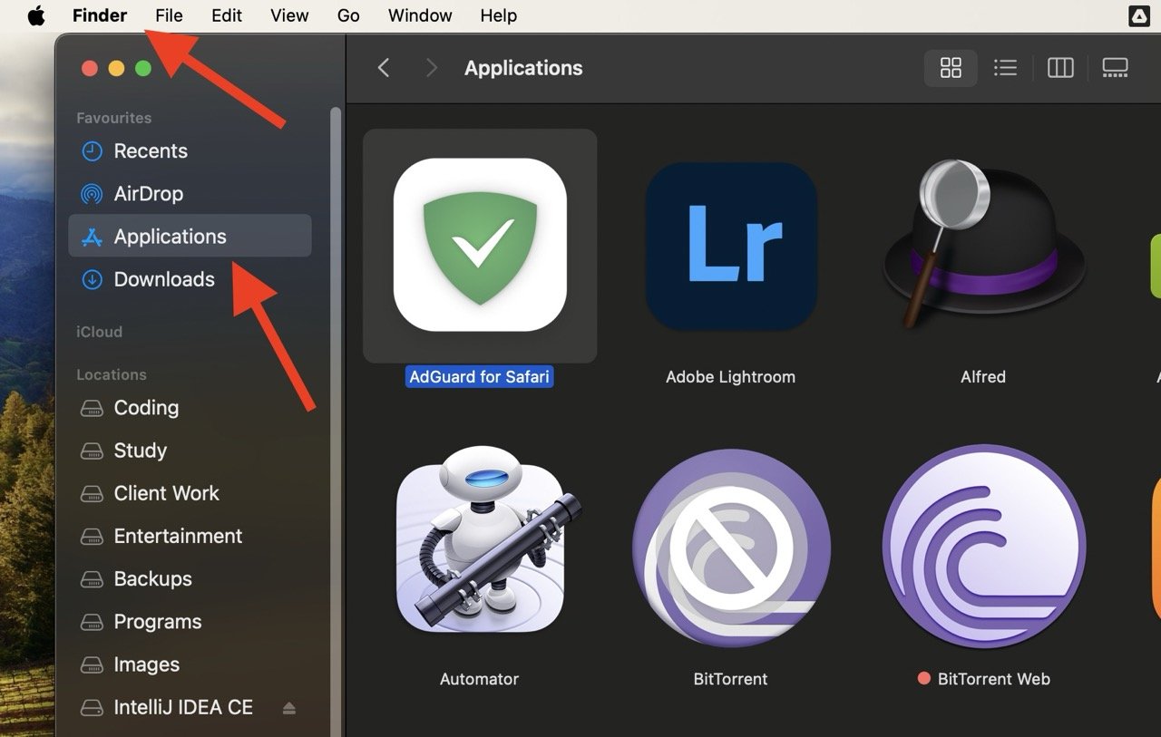 How To Fix Total AV Not Working on Mac 4 Applications in Finder