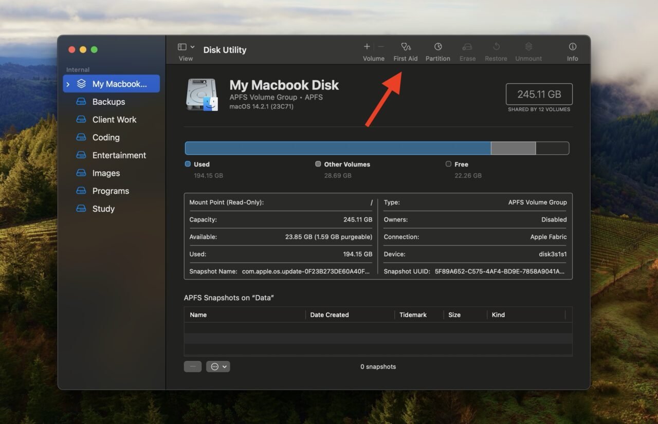 How to Fix Mac Stuck on Apple Logo 3 First Aid Mac