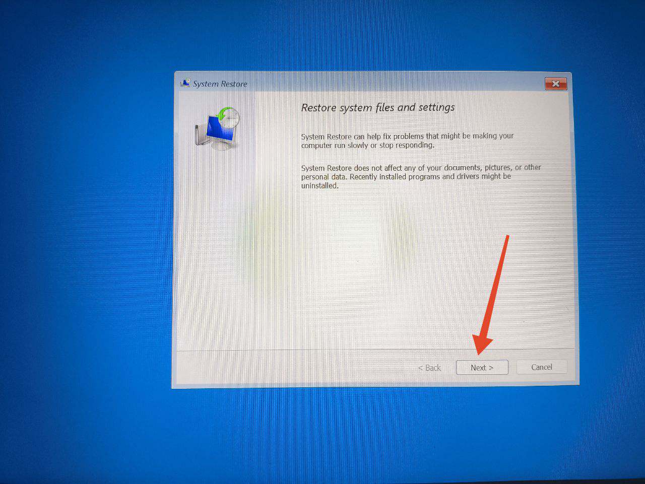 click next