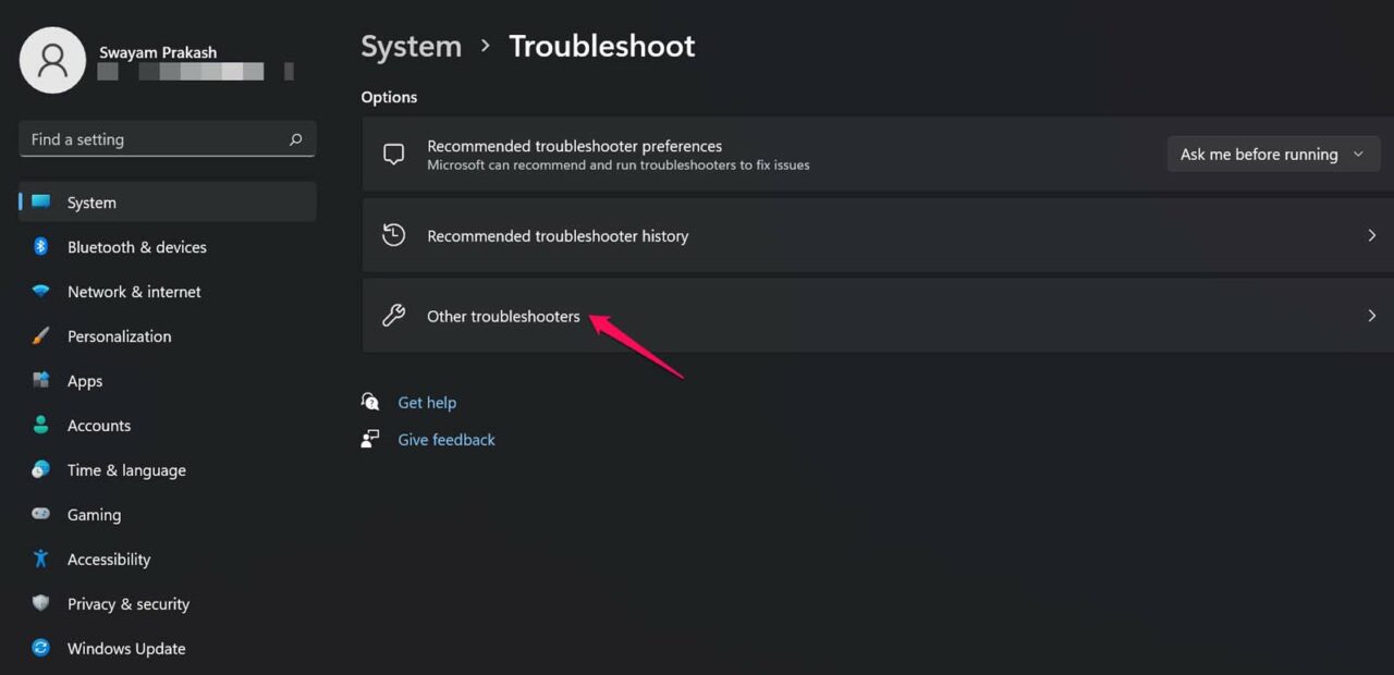 How to Fix Photos App Not Working on Windows 11 14 click on other troubleshooters