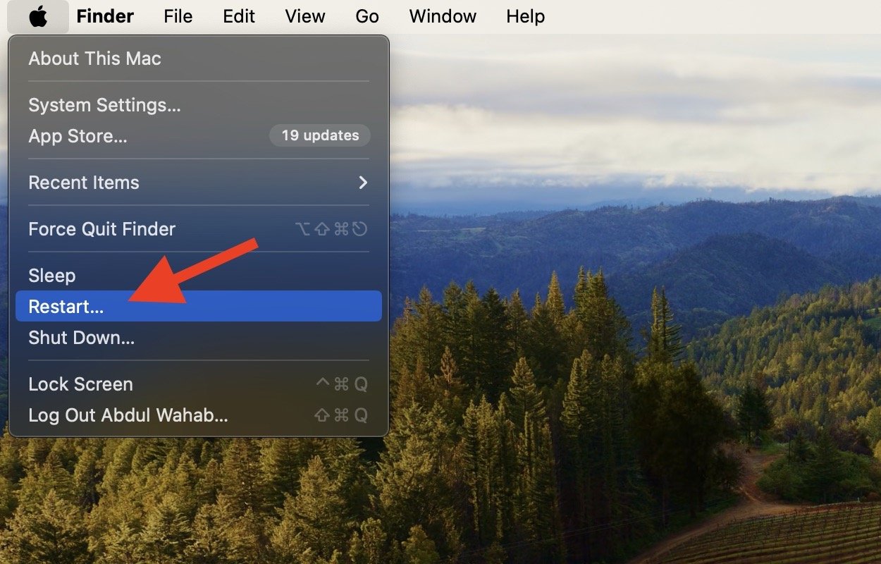 How To Fix Total AV Not Working on Mac 5 Restart Mac