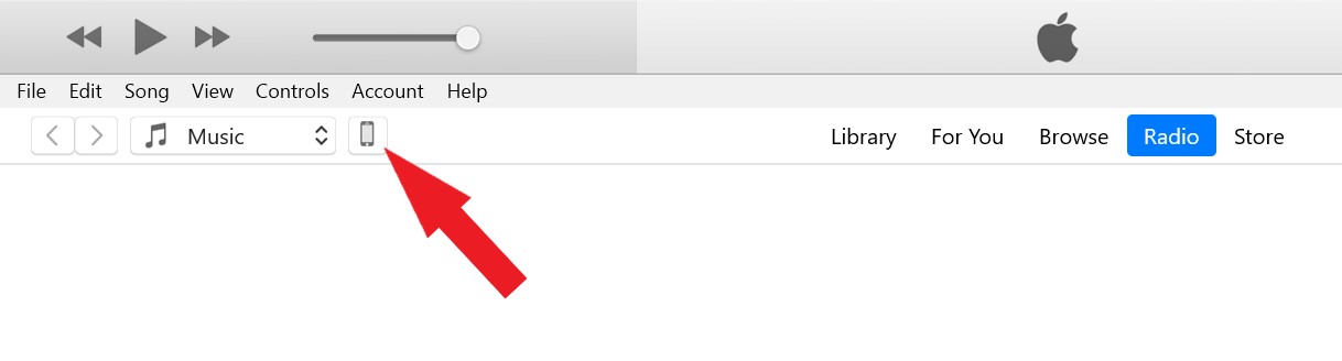 click the phone icon