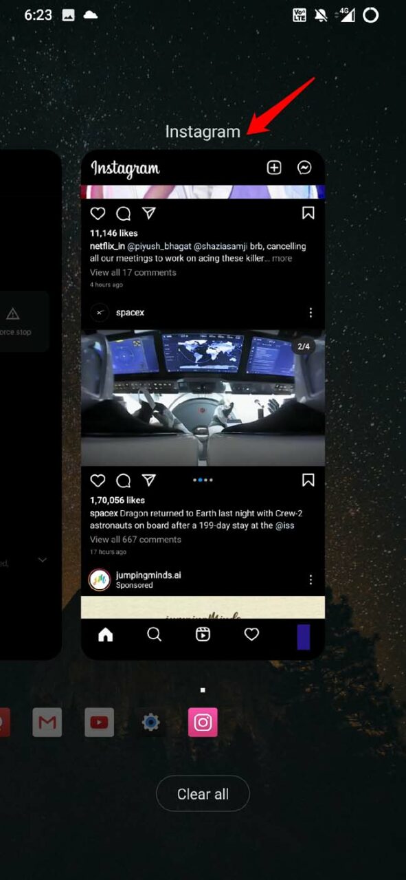 How to Fix Instagram 'Add Yours' Sticker Not Working? 6 close instagram app