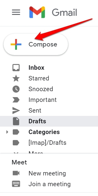 How to Send Confidential Email in Gmail? 2 compose a new email