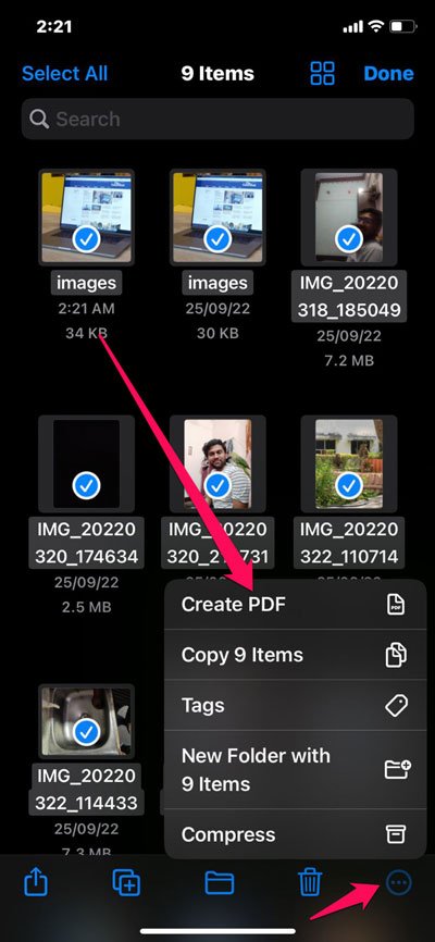 Save The Photo As a PDF