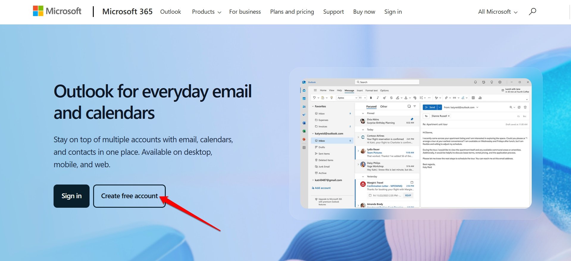 Here's How You Can Make a Hotmail Email Account? 2 create a free hotmail account