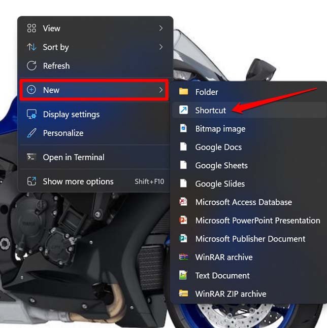 Top 6 Ways to Clear the Clipboard History in Windows 11 12 create a new shortcut Windows