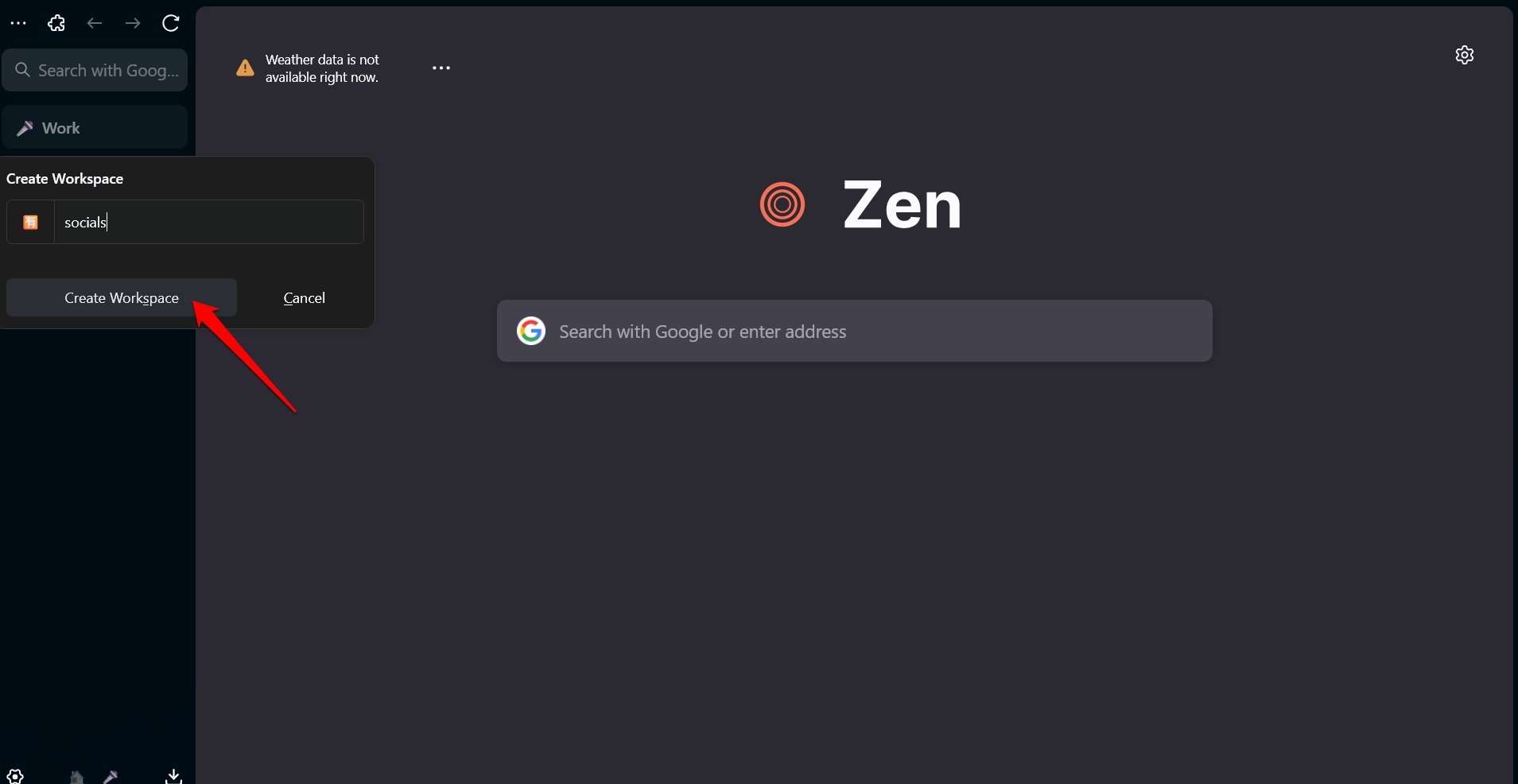 Zen browser: Firefox-based Cybersurfer that is out to Kill Chrome? 19 create a workspace for sites used for browsing