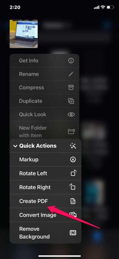 create PDF 
