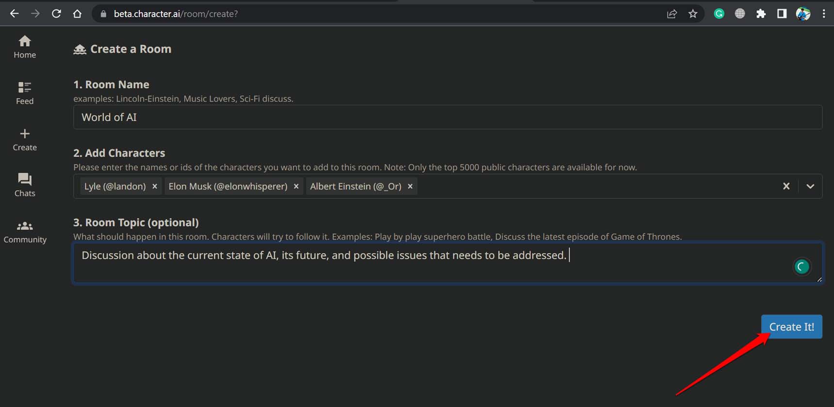 Character AI Rooms: Everything You Must Know 4 creating a character Ai room