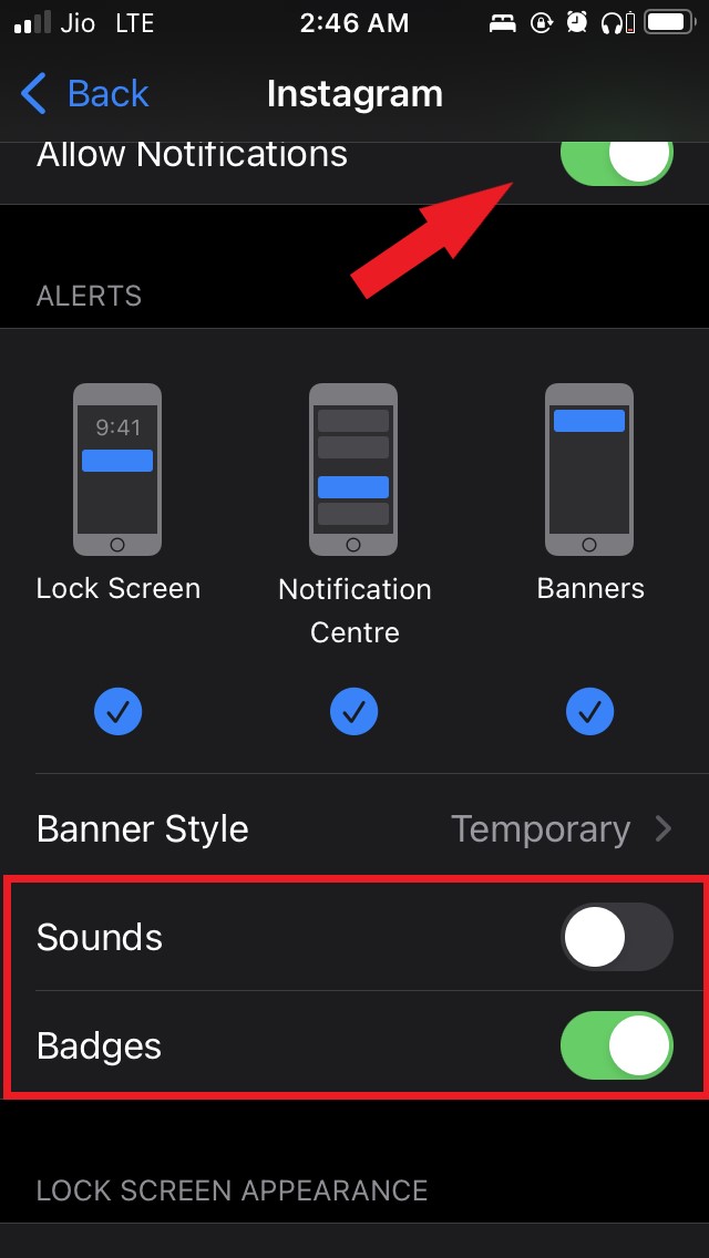 No Notification Alert Showing on iPhone: How to Fix 8 customize instagram notifications iPhone