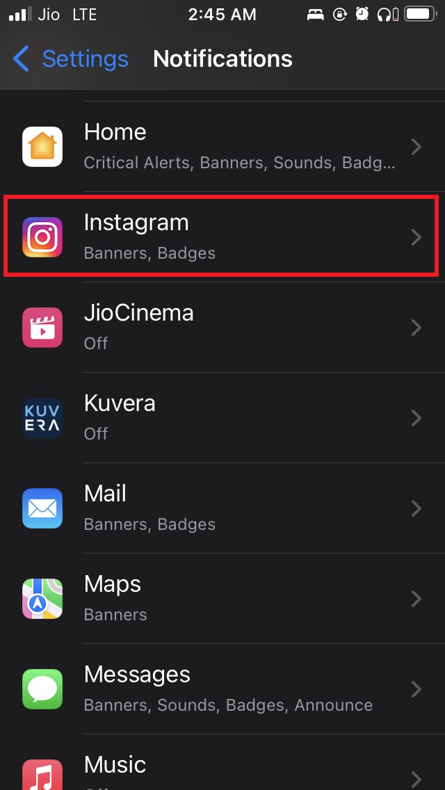 No Notification Alert Showing on iPhone: How to Fix 7 customize instagram notifications
