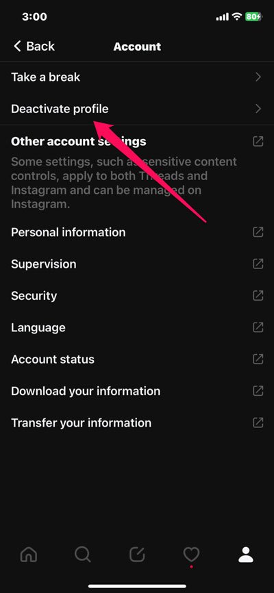 How to Deactivate Threads Account? 5 How to Deactivate Threads Account?