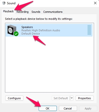Skype Stereo Mix Not Working in Windows 11? Fix it now 15 default speaker