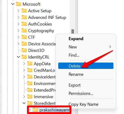 How to Fix Cannot Sign into your Windows 11 Account? 9 delete Windows user account