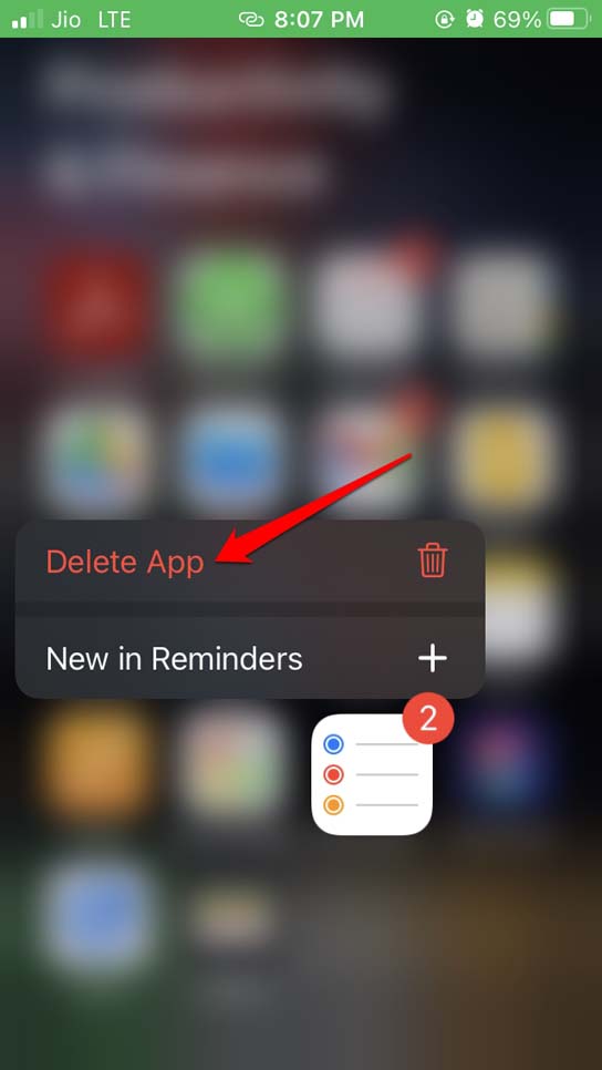 How To Fix iPhone Reminders Not Working on iOS 15 10 delete reminder app