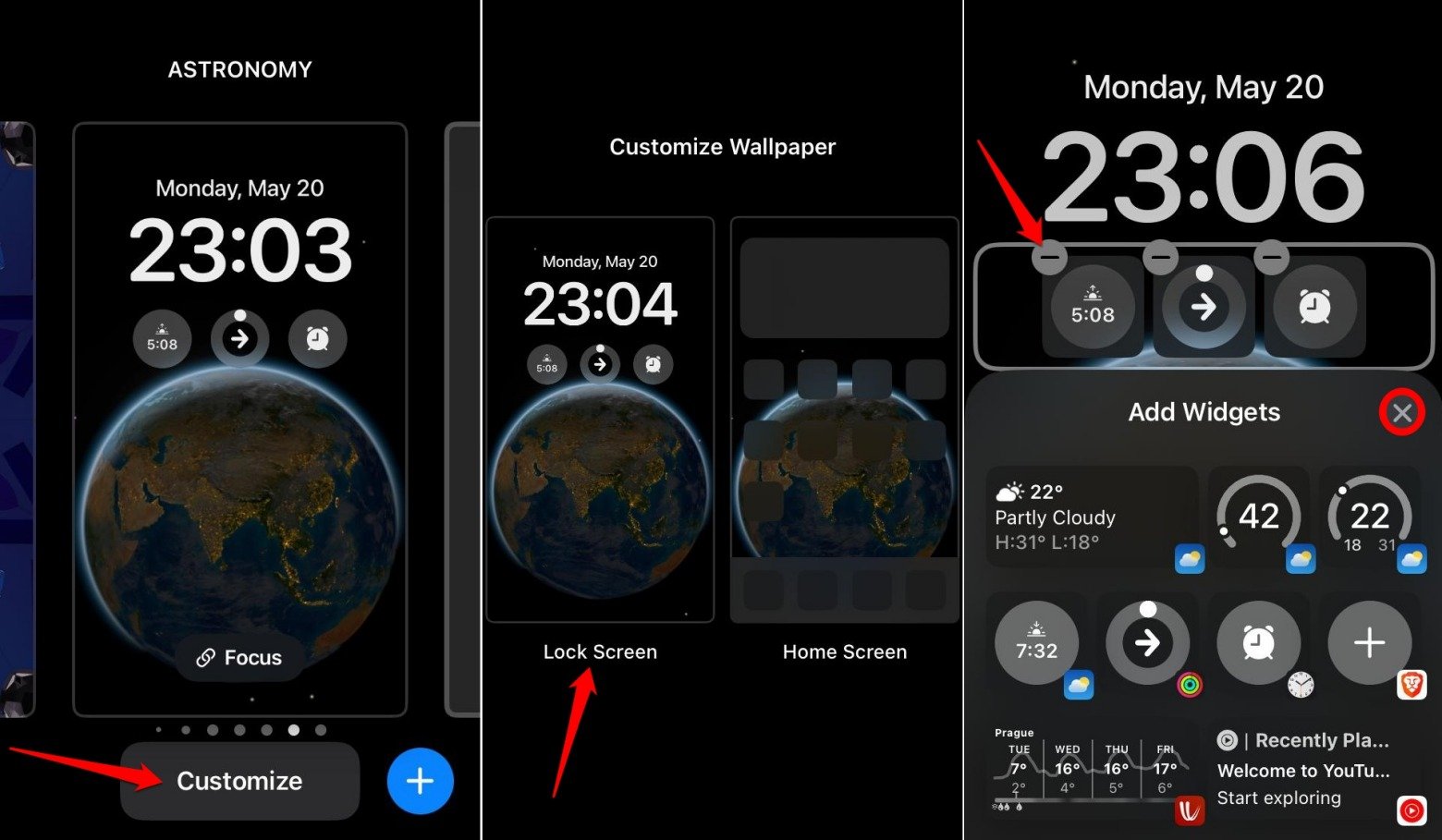 How to Remove Widgets From iPhone Lock Screen 6 delete widgets from iPhone lock screen