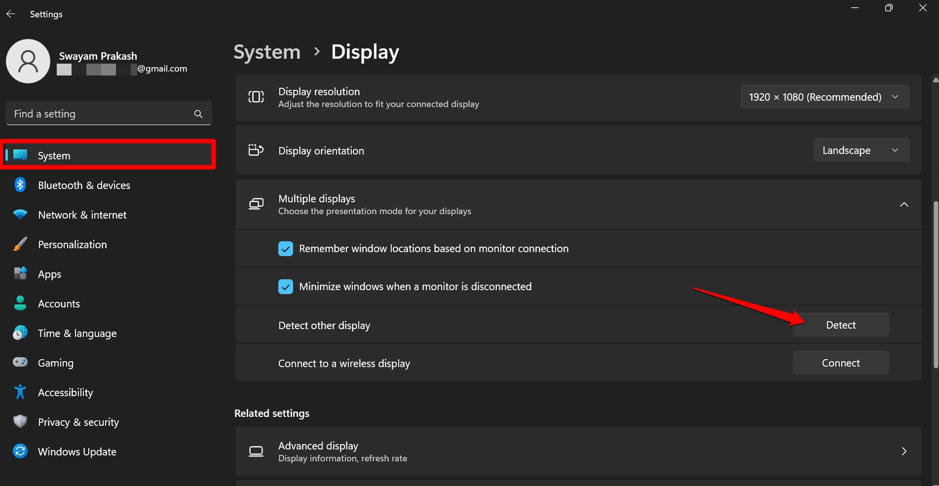 How to Fix HDMI to DisplayPort Not Working? 5 detect other display