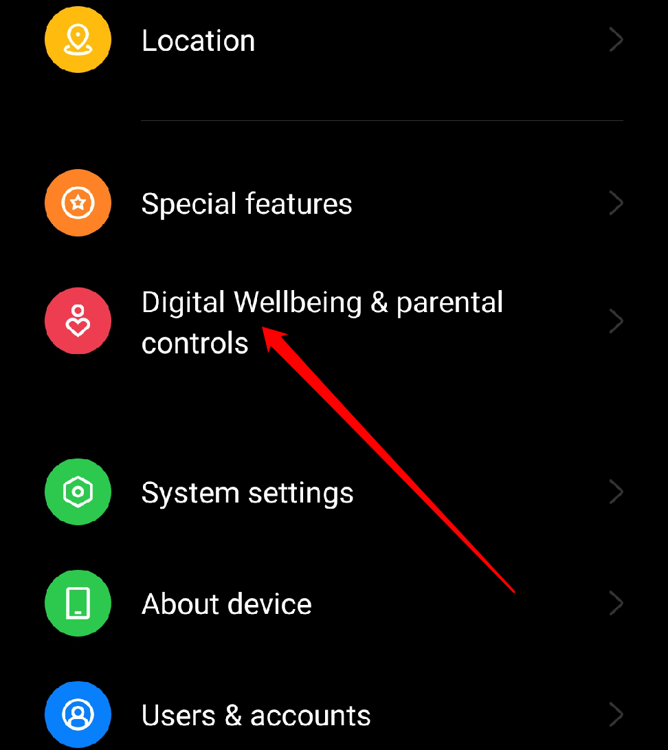 How to Enable Grayscale Mode on Android and iOS? 6 Tap Digital Wellbeing & parental controls.