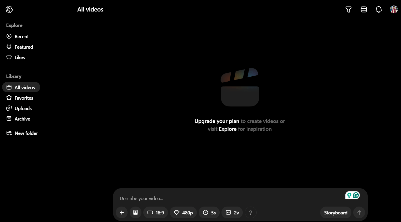 How to Use Sora to Create AI Videos from Scratch 5 directed to the SORA platform