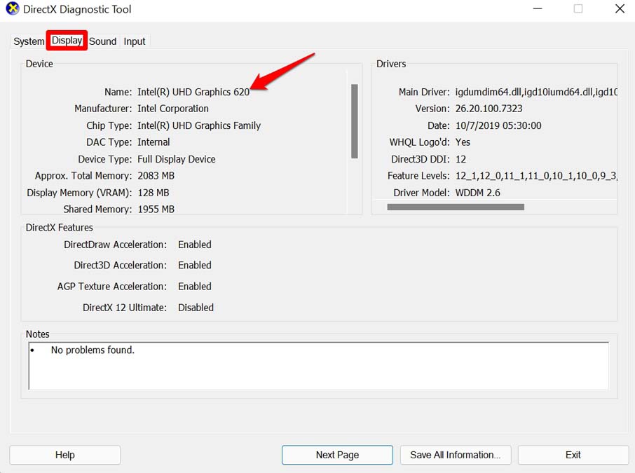 How to Fix Windows 11 Black Screen Issue? 10 directx diagnostic tool for GPU