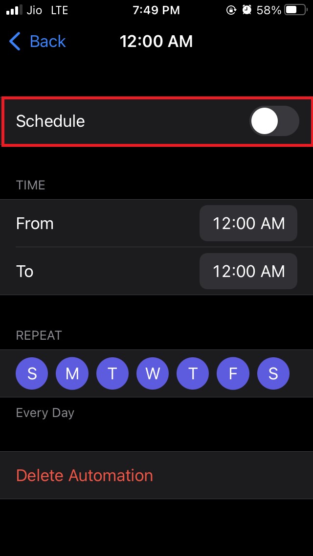 How to Fix Facebook Notifications Not Showing on iPhone 7 disable automatic do not disturb schedule