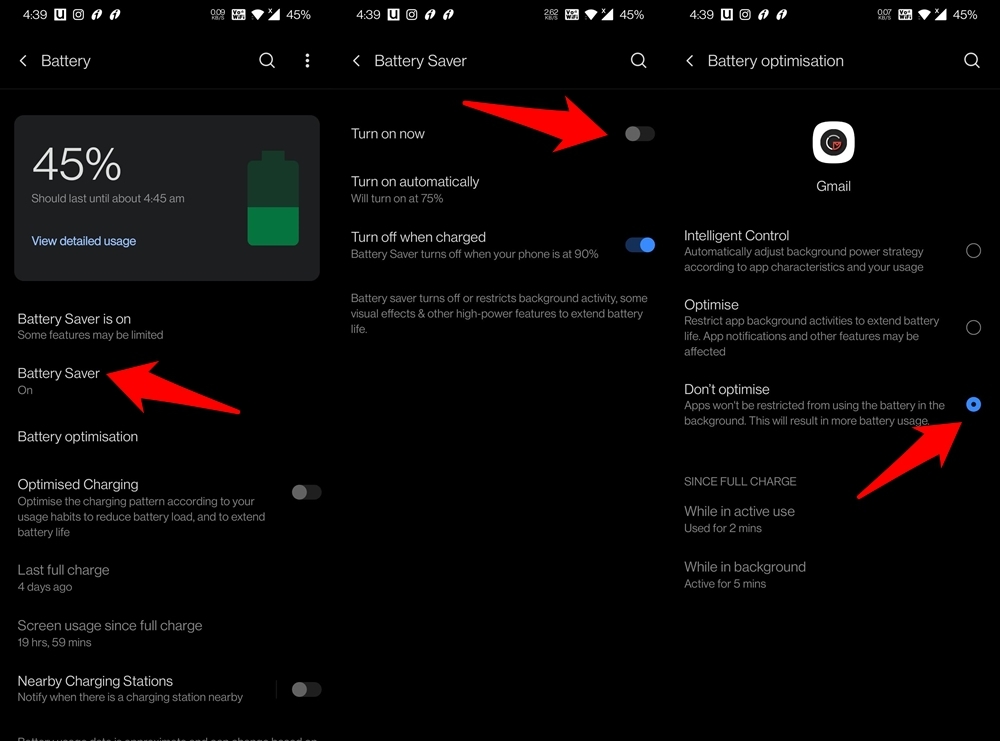 Gmail App Not working on Android: Top Ways to Fix! 6 disable battery optimization for gmail on android